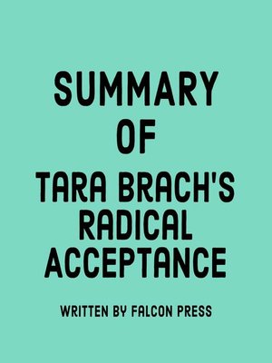 cover image of Summary of Tara Brach's Radical Acceptance